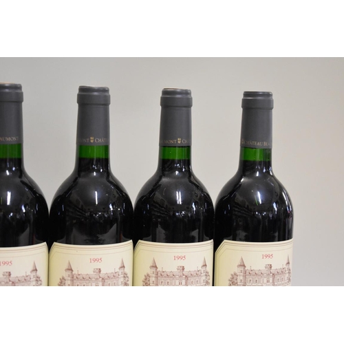 623 - Six 75cl bottles of Chateau Beaumont, 1995, Cru Bourgeois Haut-Medoc. (6)