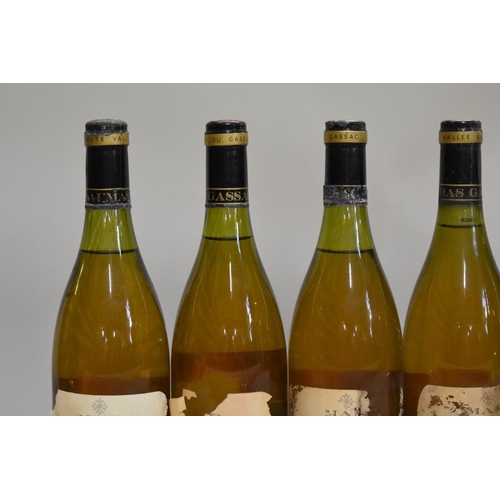 625 - Six 75cl bottles of Mas de Daumas Gassac Blanc de Raisins Blancs, 1991, Aime Guibert. (6)... 