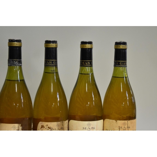 625 - Six 75cl bottles of Mas de Daumas Gassac Blanc de Raisins Blancs, 1991, Aime Guibert. (6)... 