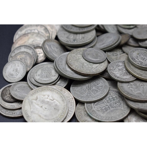 158A - Coins: a large quantity of George V and Edward VII silver coinage 1921-46, 1815g.