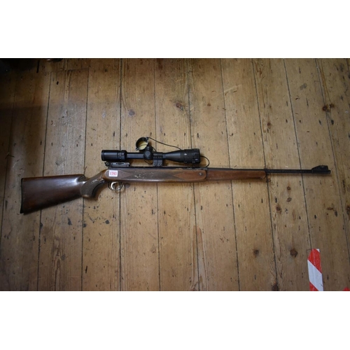 1793 - A Diana 'Original' model 50 underlever .22 air rifle, with scope. 