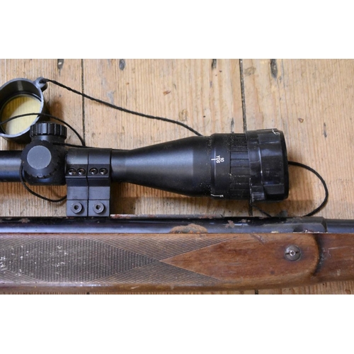 1793 - A Diana 'Original' model 50 underlever .22 air rifle, with scope. 