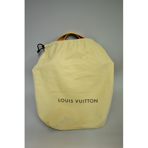 1809 - Louis Vuitton: an orange canvas 'Articles de Voyage' tote bag, with interior zip pocket, in dustbag.... 