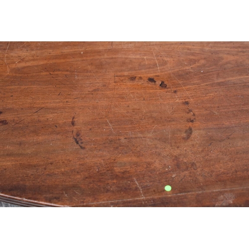 1042 - A Victorian mahogany oval breakfast table, 73cm high x 140cm wide x 118cm deep, (s.d.). Collection o... 