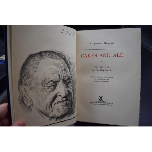 125 - MAUGHAM (W Somerset): 'Cakes and Ale or the Skeleton in the Cupboard...' London, Heinemann, 1954: Li... 