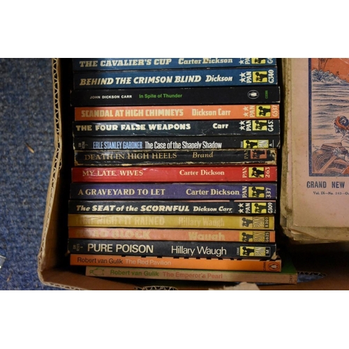 134 - PAPERBACK CRIME: collection of approx 65 vintage crime paperbacks, including publications by Pa... 