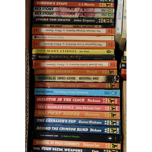 134 - PAPERBACK CRIME: collection of approx 65 vintage crime paperbacks, including publications by Pa... 