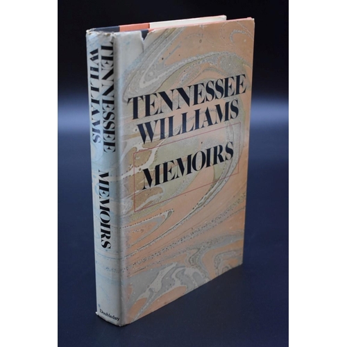 139 - WILLIAMS (Tennessee): 'Memoirs', New York, Doubleday, 1975: First Edition: inscribed by author ... 