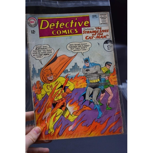 COMICS: BATMAN: collection of 8 1960s comics featuring Batman, comprising 4  issues 'Batman' (No