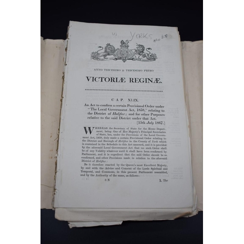 2 - YORKSHIRE: 'An Act to Repair the Road leading from Tadcaster Bridge within the County of the City of... 