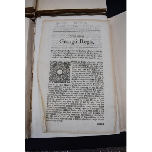 4 - BRITISH COUNTIES: ACTS OF PARLIAMENT: collection of approx 50 Acts of Parliament, English counties i... 