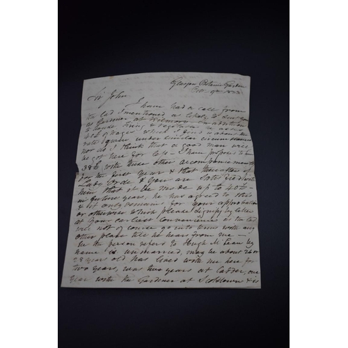 45 - P LAWSON & SON, NURSERY & SEEDSMAN: receipt of purchases dated 19th Feb 1833, engraved billh... 