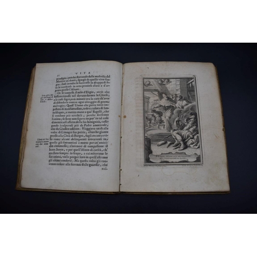 452 - SAINTLY LIFE: STROZZI (Maria Teresa): 'Compendio delle Vite de Santi Orefici ed Argentiere..': Rome,... 