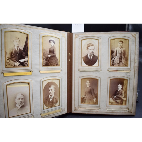 457 - POSTCARDS & CDV: vintage postcard album, largely foreign and domestic topographical views o... 