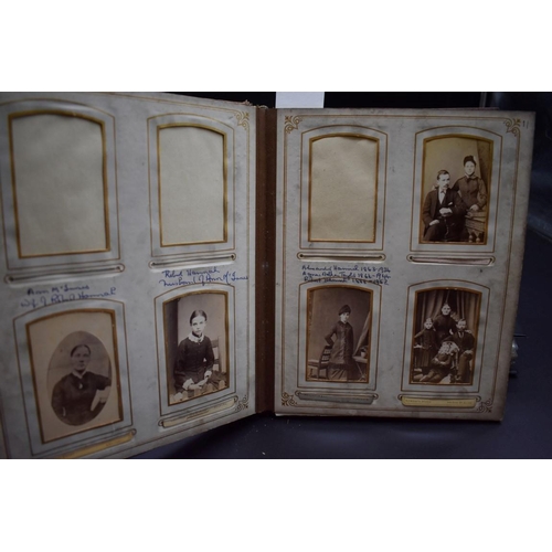 457 - POSTCARDS & CDV: vintage postcard album, largely foreign and domestic topographical views o... 