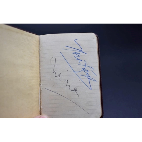 80 - BALLET & MUSIC: small format autograph album, contains signatures including Margot Fonteyn,... 