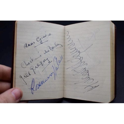 80 - BALLET & MUSIC: small format autograph album, contains signatures including Margot Fonteyn,... 