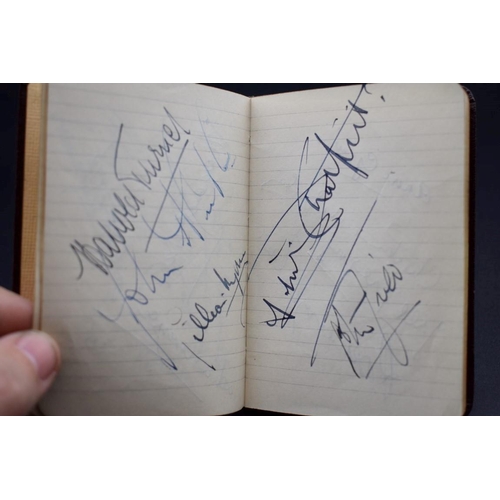 80 - BALLET & MUSIC: small format autograph album, contains signatures including Margot Fonteyn,... 