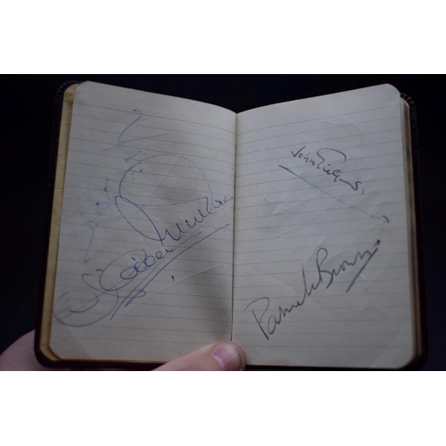 80 - BALLET & MUSIC: small format autograph album, contains signatures including Margot Fonteyn,... 