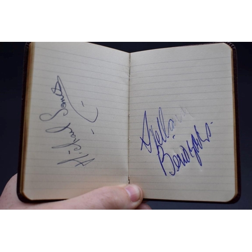 80 - BALLET & MUSIC: small format autograph album, contains signatures including Margot Fonteyn,... 