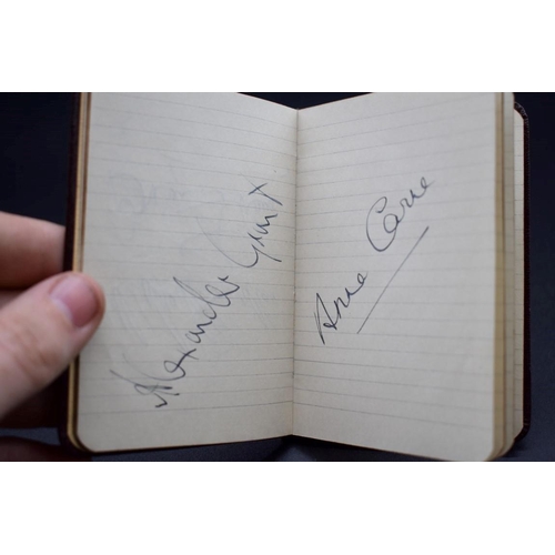 80 - BALLET & MUSIC: small format autograph album, contains signatures including Margot Fonteyn,... 