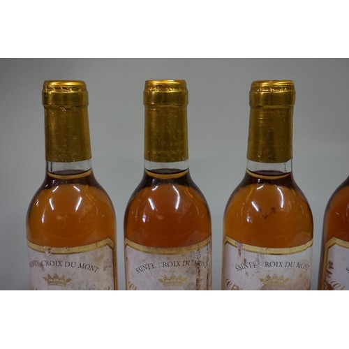 577 - Five 37.5cl bottles of Chateau Les Memoires, 1996, St Croix du Mont. (5)