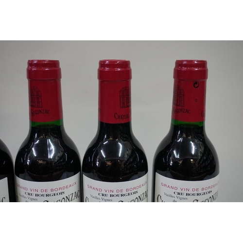 580 - Six 37.5cl bottles of Chateau Segonzac Cuvee Vielles Vignes, 1995, Cotes de Blaye. (6)... 