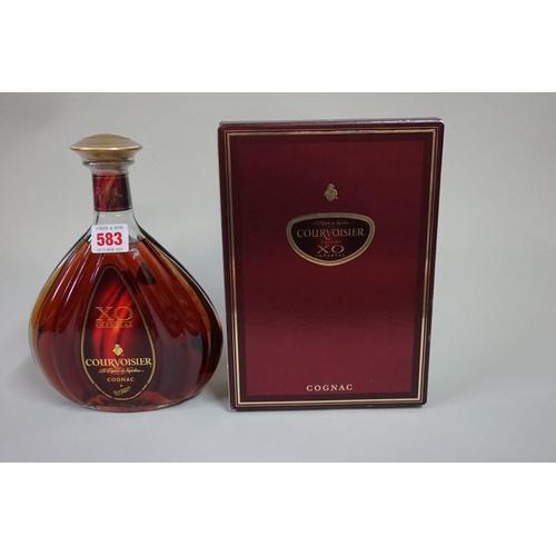 583 - A 70cl bottle of Courvoisier XO Imperial cognac, in card box.