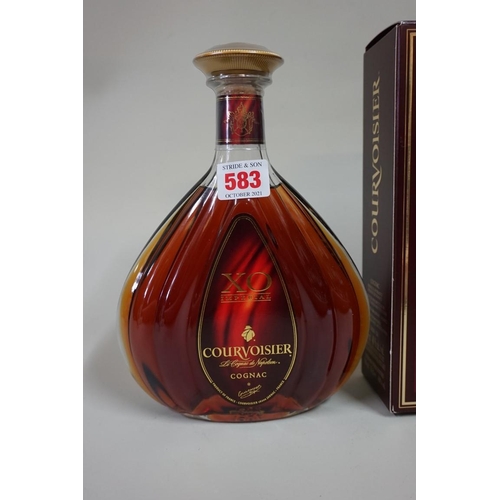 583 - A 70cl bottle of Courvoisier XO Imperial cognac, in card box.