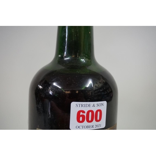 600 - A bottle of Harveys Amoroso, bottled 1963, (ts).