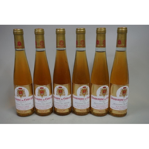 746 - Six 37.5cl bottles of Muscat de Baumes de Venise, 1986, Domaine Coyeux. (6)