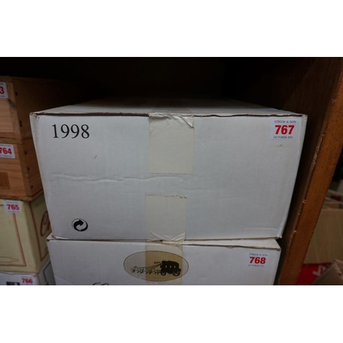 767 - A case of twelve 75cl bottles of Chateau Segonzac Cuvee Vielles Vignes, 1998, Cotes de Blaye, i... 