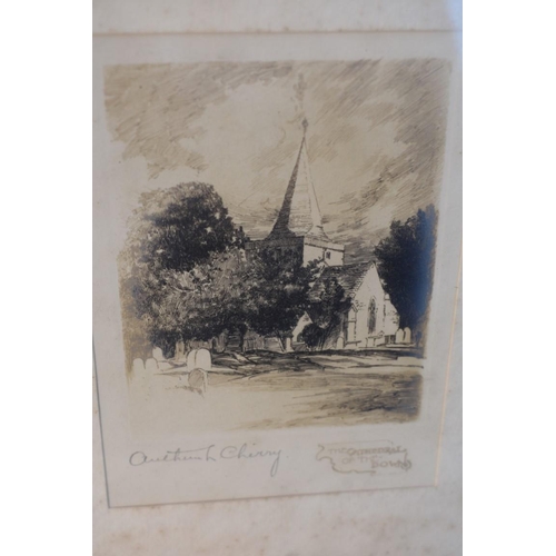 1092 - Three boxes of various prints and etchings.