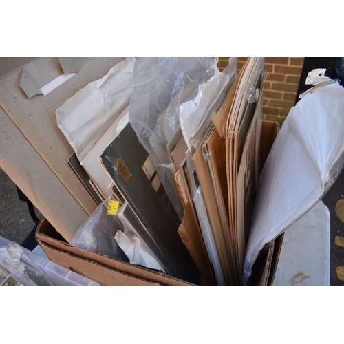 1092 - Three boxes of various prints and etchings.