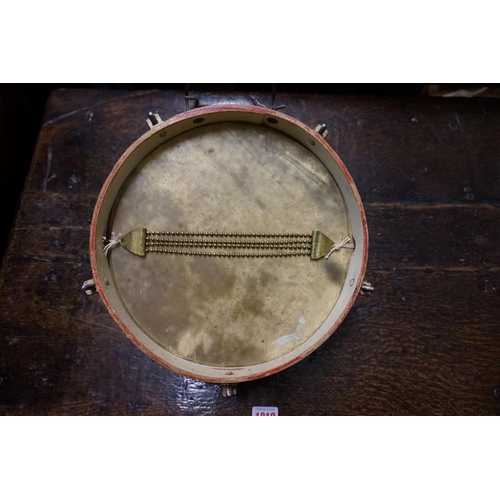 1840 - A German Third Reich Hitler Youth drum, 26cm diameter, with brass eagle clip.