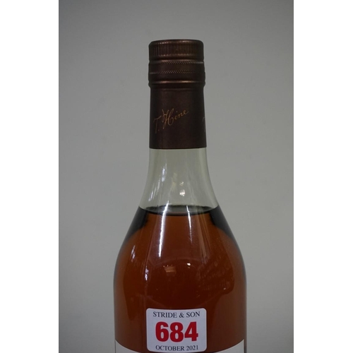 82 - A 70cl bottle of Hine 1967 vintage 'Grand Champagne' cognac, landed in 1969 and bottled in 1988 for ... 