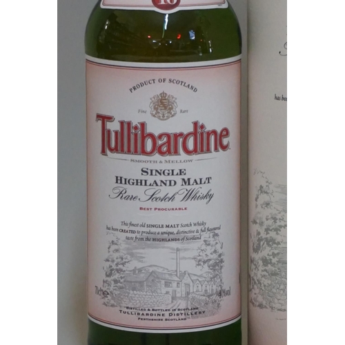 111 - A 70cl bottle of Tullibardine 10 year old whisky, in card tube.