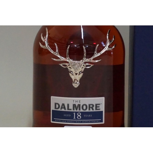 118 - A 70cl bottle of The Dalmore 18 year old whisky, 43% abv, in card box.