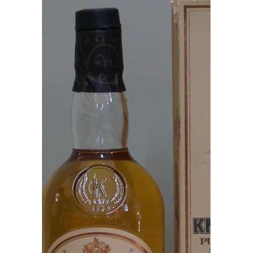 124 - A 75cl bottle of Knockando 1975 vintage whisky, bottled in 1988, in card box.