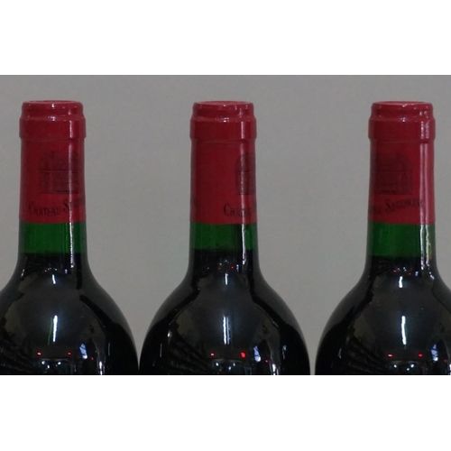 134 - Three 75cl bottles of Chateau Segonzac Vieilles Vignes, 1995, 1er Cotes de Blaye. (3)... 