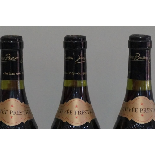 137 - Three 75cl bottles of Chateauneuf du Pape Cuvee Prestige, 1986, Pere Caboche. (3)... 