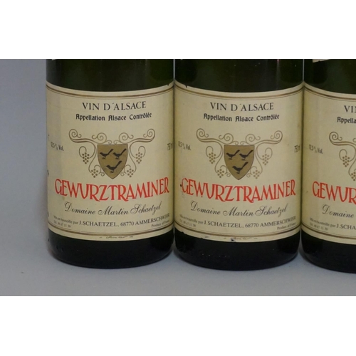 141 - Five 75cl bottles of Gewurztraminer Cuvee Matthieu, 1983, Jean Schaetzel. (5)