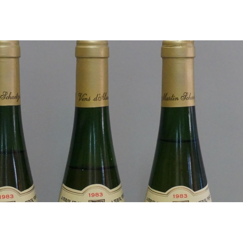 141 - Five 75cl bottles of Gewurztraminer Cuvee Matthieu, 1983, Jean Schaetzel. (5)