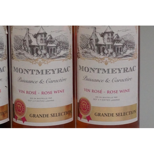 150 - Six 75cl bottles of wine, comprising: two Montmeyrac vin rouge; two Montmeyrac vin rose; and two Mat... 