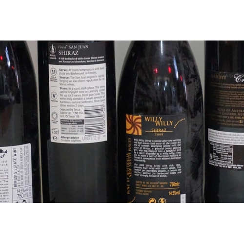 152 - Eight 75cl bottles of 'New World' red wine. (8)