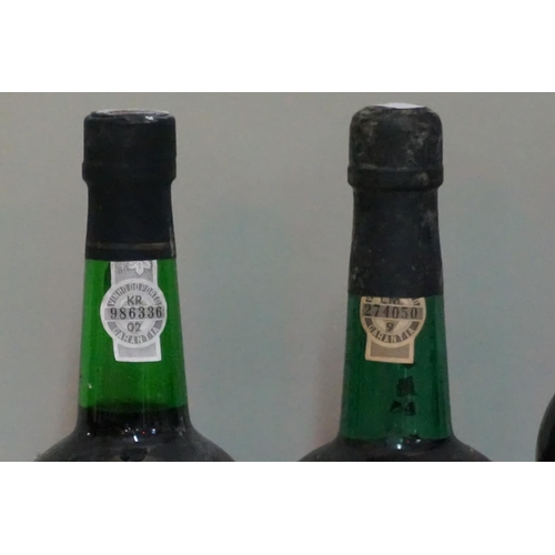 160 - Four bottles of port, comprising: a 70cl Taylor's Special Tawny; a 75cl Cockburn's Cadima; a 75cl Co... 