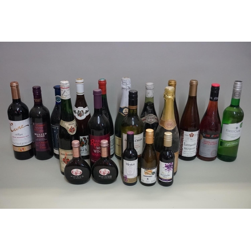 164 - A mixed group of wine. (20)