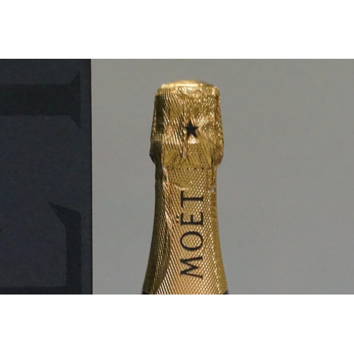 52 - A 75cl bottle of Moet & Chandon 'Swarovski' NV champagne, in box.