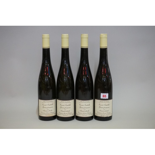 65 - Four 75cl bottles of Gewurztraminer Cuvee Isabelle, 1988, Jean Schaetzel. (4)