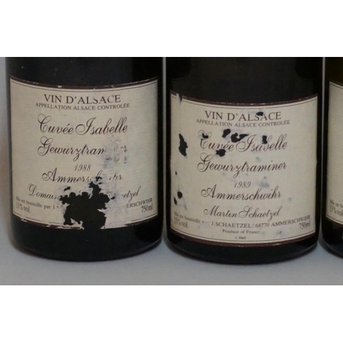 71 - Three 75cl bottles of Gewurztraminer, 1988, 1989 & 1990, Jean Schaetzel. (3)... 